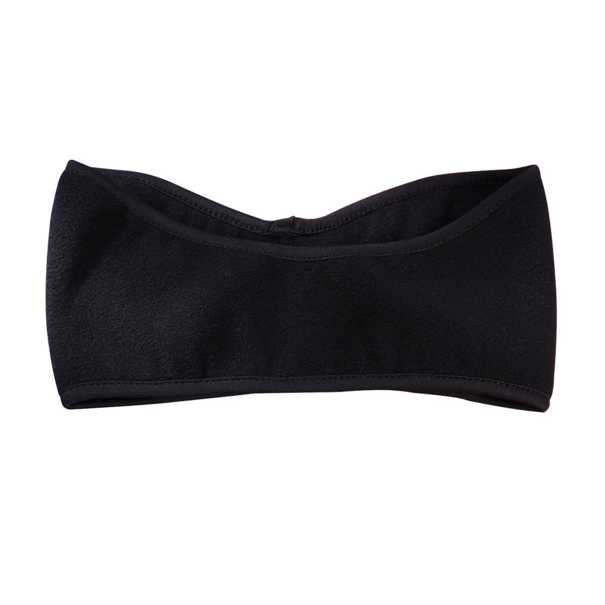 Fleece Ear Warmer Band - Unisex Schwarzes Winter-Ohrwärmer-Stirnband aus Fleece, thermischer