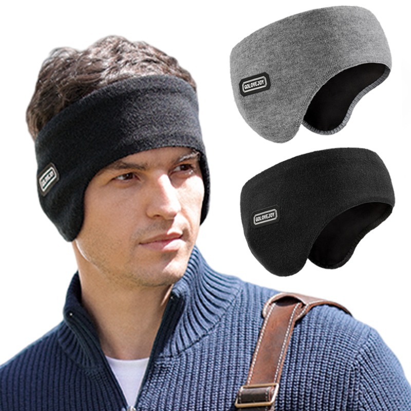 Fleece Ear Warmer Band - Winter Warme Ohrenschützer für Frauen Männer