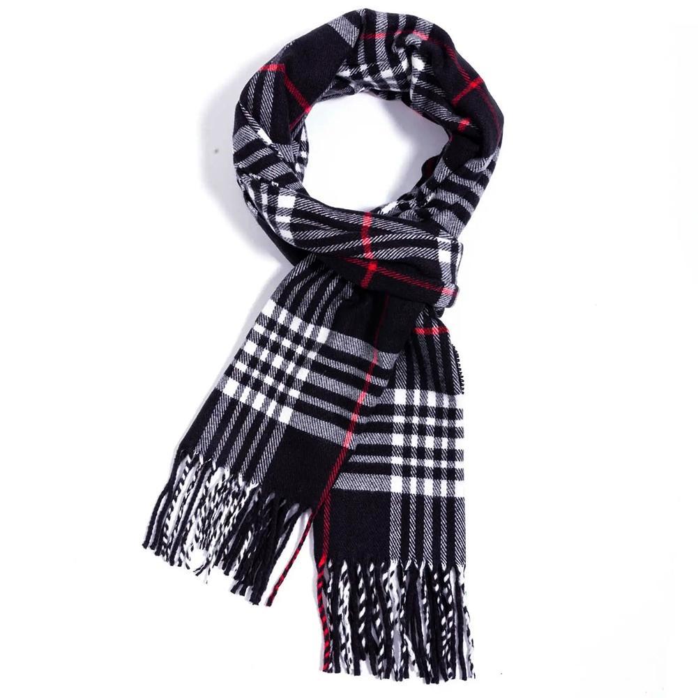 Winterschals im britischen Sti – Wool Scarf Men Bewertung und Preis