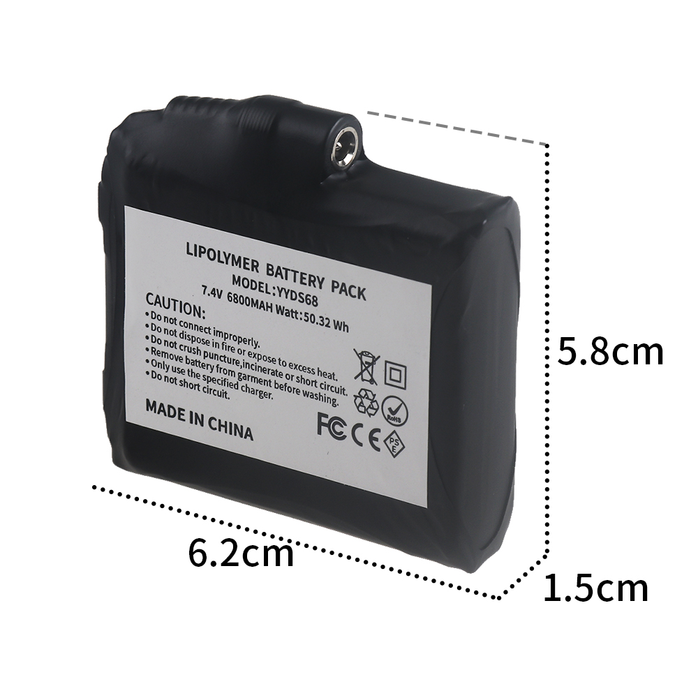 Upgrade-Heizhandschuh-Akku 7,4 – Heated Vest Battery Bewertung und Preis